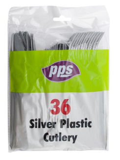 description image for 50PCS ROUND STRONG DISPOSABLE  PLASTIC PLATES (10.25 INCHES)